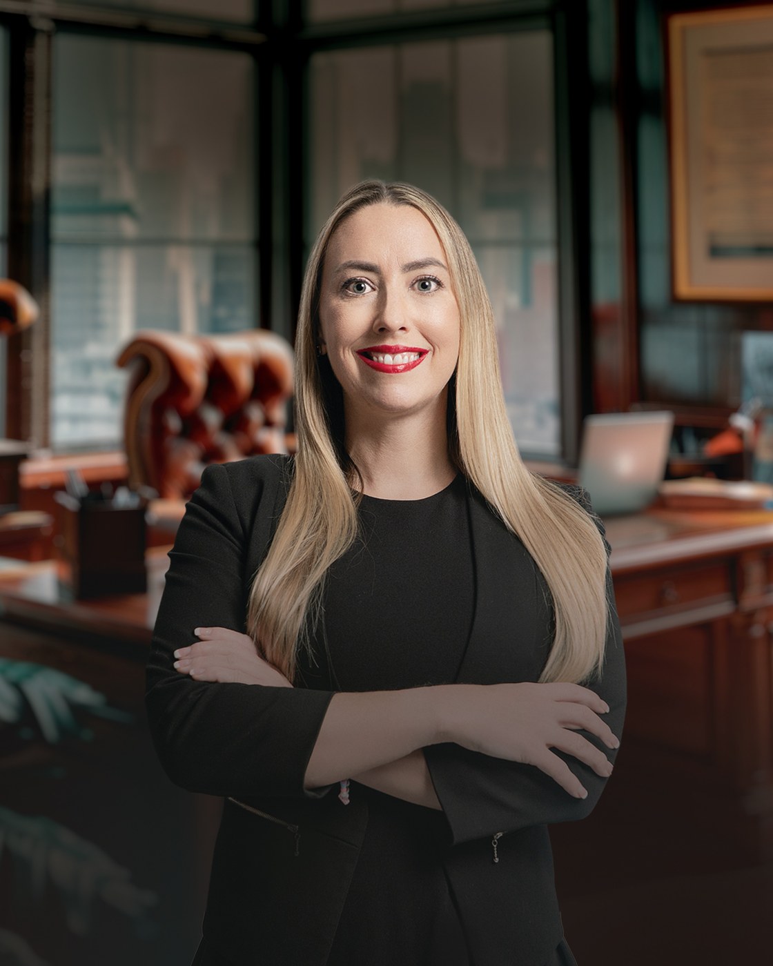 La abogada Stacy Ehrisman, fundadora de The Ehrisman Law Firm